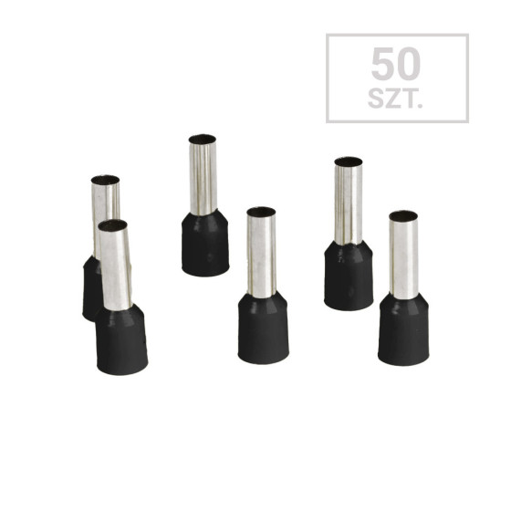 Końcówka tulejkowa 6,0mm2 L-18mm VE6018-50 50szt