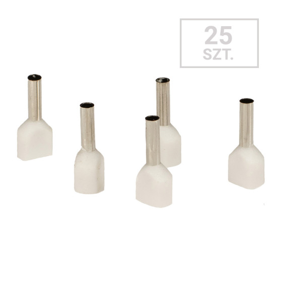 Końcówka tulejkowa 2x1,0mm2...