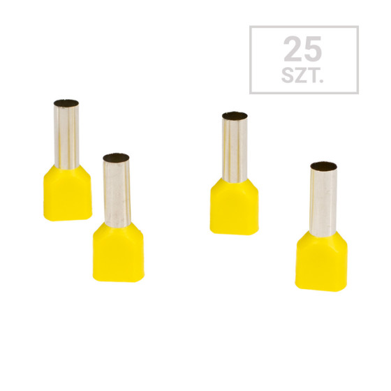 Końcówka tulejkowa 2x6,0mm2...