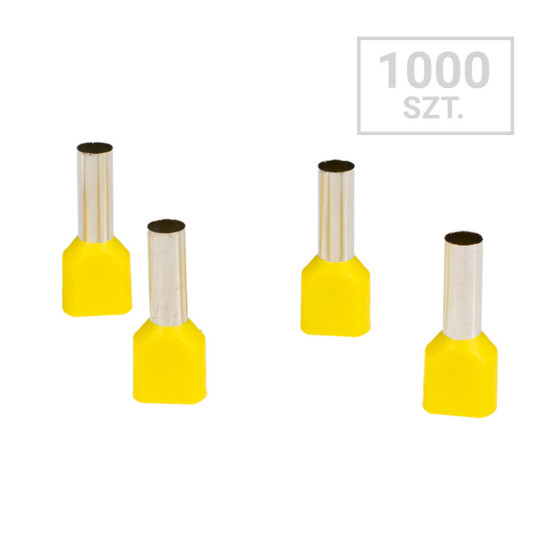 Końcówka tulejkowa 2x 6,0mm2 l-14 TE6014-A 1000szt