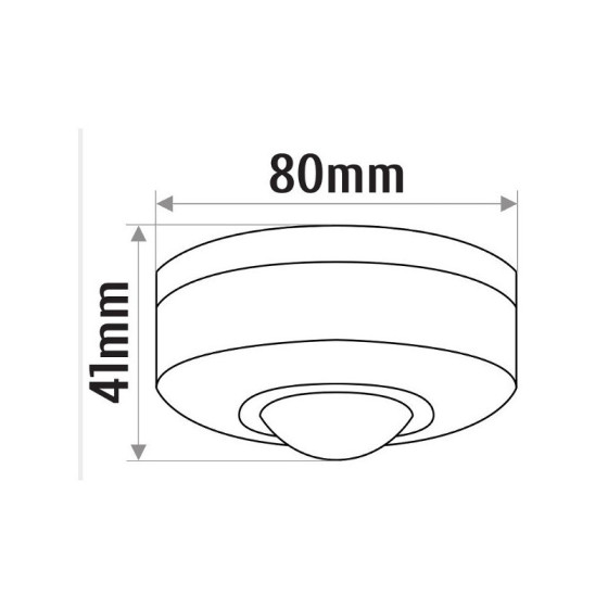 Czujnik ruchu 360stopni...