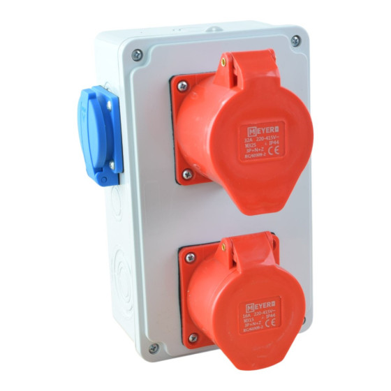 Zestaw 32A QBS9056 1x5/16...