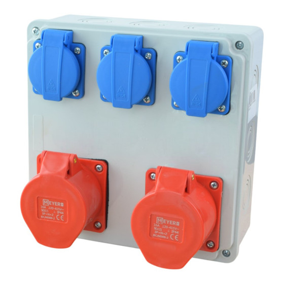 Zestaw 16A QBS9057 2x5/16...