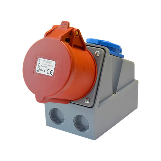 Gniazdo KOMBI 32A 3P+Z+N +...