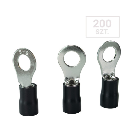 Końcówka oczkowa 10,0mm2 f8 200szt