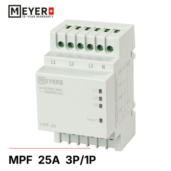 Przełącznik faz MPF-25 25A...