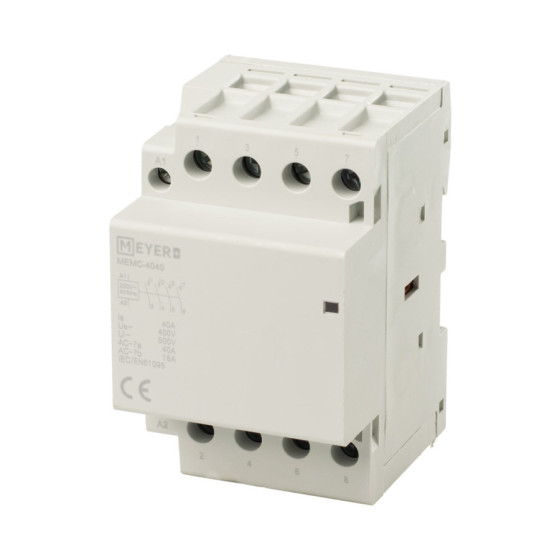 Stycznik MEMC-4040 4NO 3P 40A 230V AC