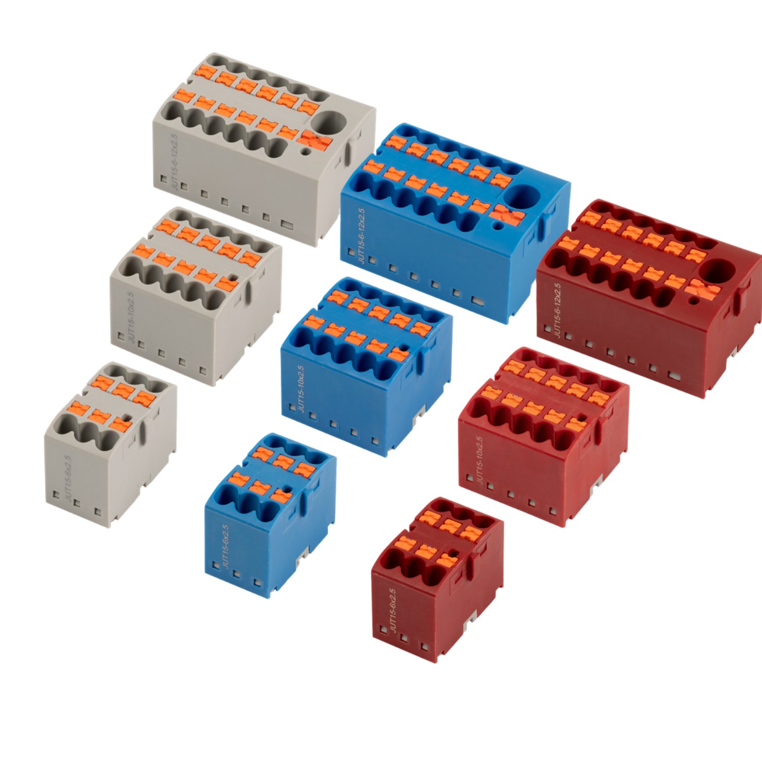 Bloki rozdzielcze Push in JUT