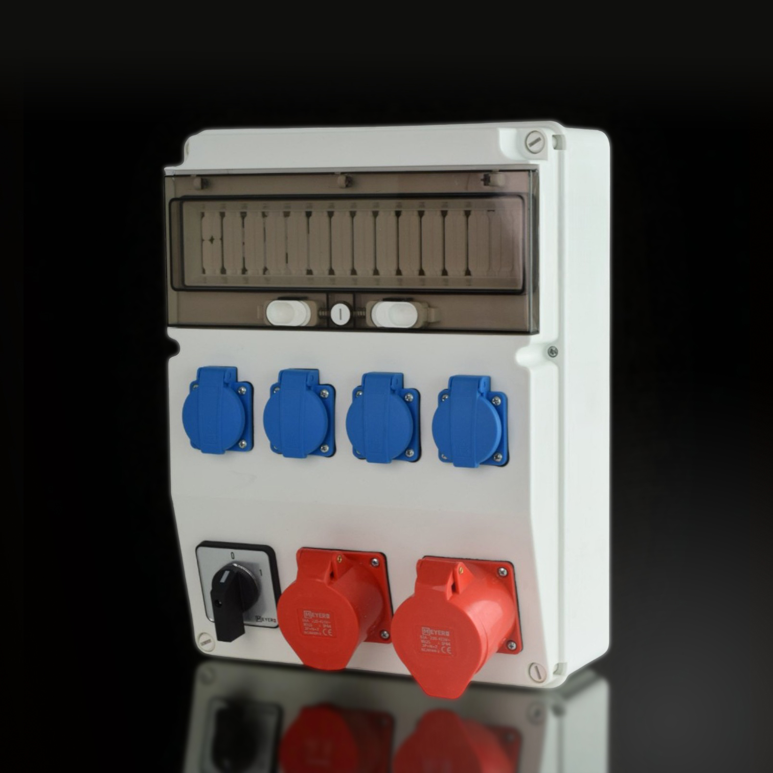 Zestawy gniazdowe, rozdzielnice budowlane