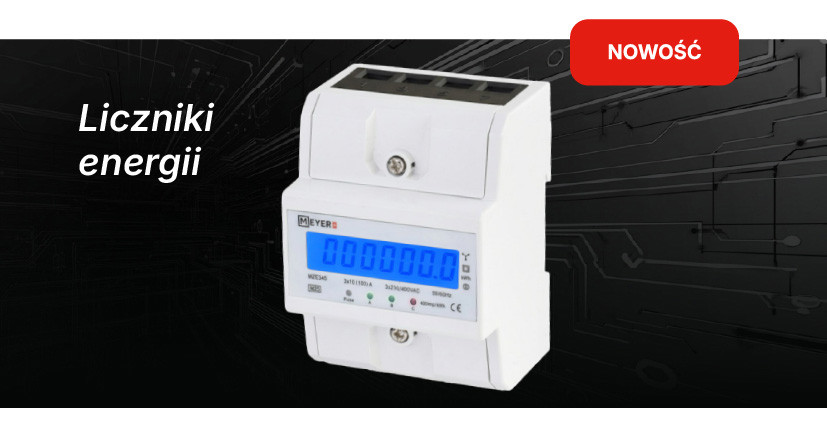 Nowość w ofercie Meyer – liczniki energii elektrycznej